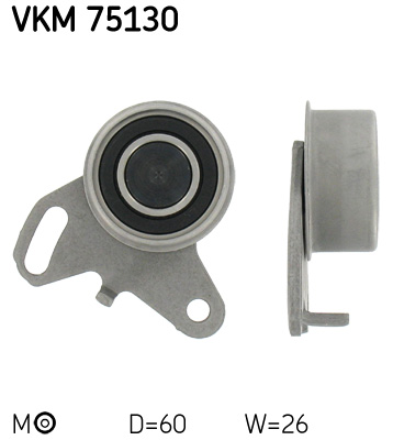 SKF Feszítőgörgő, vezérműszíj VKM75130_SKF